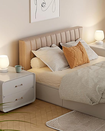 Kakanuo Touch Bedside Lamps Set of 2, Small Table Lamps for Bedroom, 3 Way Dimmable Nightstand Lamps with Modern Design, Small Desk Lamps for Living Room and Office - Bulb Included, Pack of 2 - LeafyLoom