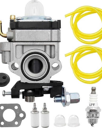 Carburetor Replacement For Husqvarna 125Bt Th026D-Ac57 2004-05 Handheld Backpack Leaf Blower, With Gasket Fuel Filter Carburetor Tune Kit - LeafyLoom