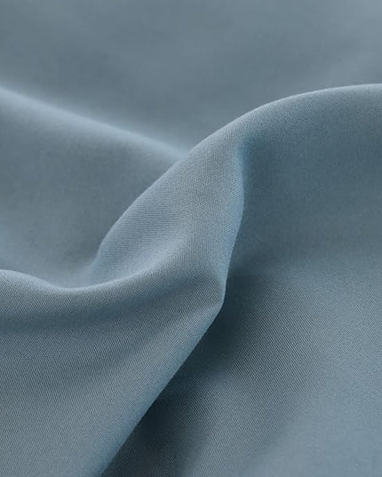 ROSGONIA King Size Comforter Set Dusty Blue, 3pcs (1 Boho Blue Comforter & 2 Pillowcases) All Season Bedding Lightweight Bedspread Blanket Quilt - LeafyLoom