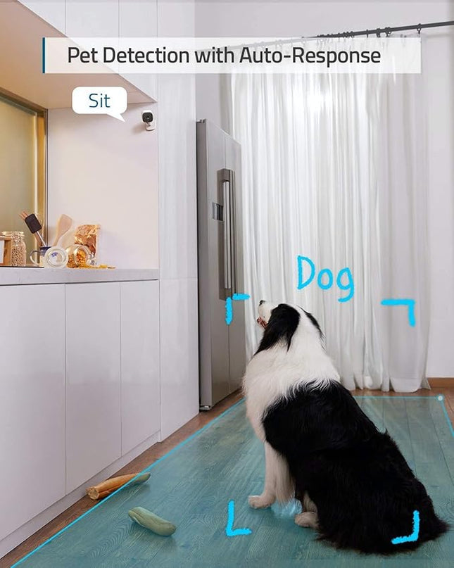 eufy Security Indoor Cam C120 2-Cam Kit | 2K Security Indoor Camera | Plug-in Camera with Wi-Fi | Human and Pet AI | Works with Voice Assistants | Night Vision | Two-Way Audio | HomeBase 3 Compatible eufySecurity