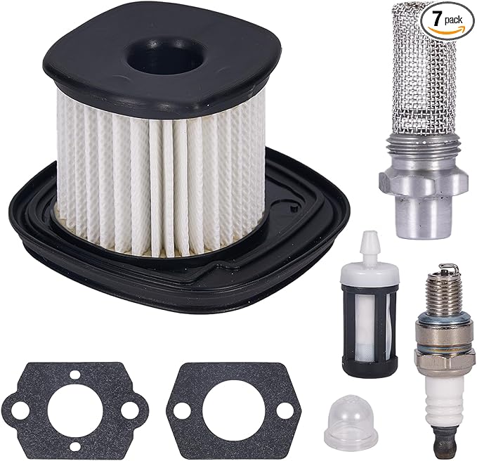 Stub Spark Arrestor with 4241 140 4400 HD2 Air Filter Tune Up Kit for STIHL BG45 BG46 BG55 BG56 BG65 BG85 BG86 BG86C BR45C SH55 SH85 SH56 Leaf Blower Parts - LeafyLoom