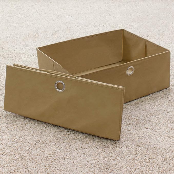 Furinno Andrey Entertainment Center with Bin Drawers, Dark Espresso - LeafyLoom