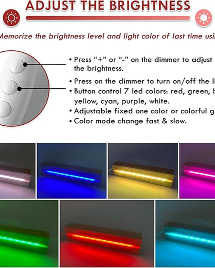 Jesus Christian 3D Illusion Light Gift for Women Men Prayers, Inspirational Gift for Daughter Son Friends Family on Birthday, Religious Gift, Christian Night Light Decor for Home Table Deskt - LeafyLoom