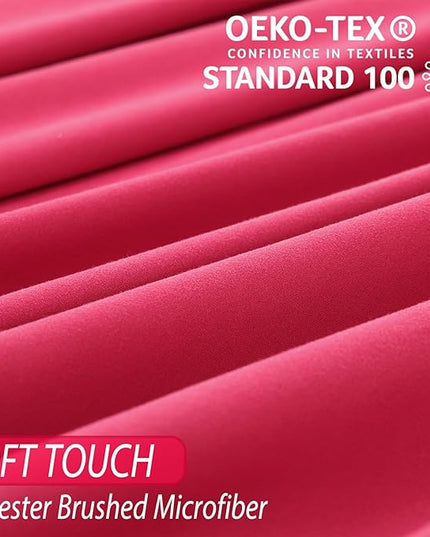 Whitney Home Textile Queen Sheet Set - 4 Piece Soft Breathable Bed Sheets for Queen Size Bed, Deep Pocket Lxuury Brushed Sheets, Hotel Bedding Sheets and Pillowcases, Wrinkle Free Oeko-Tex Sheets - LeafyLoom