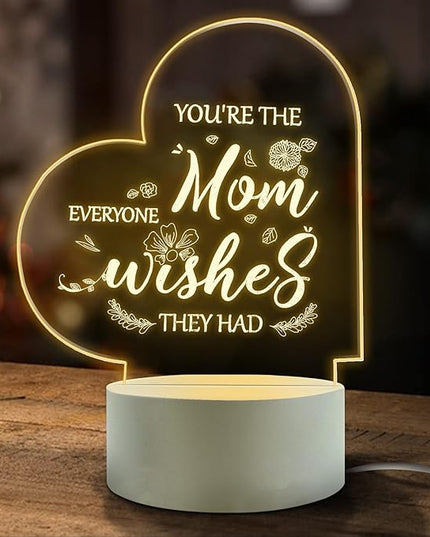 I Love My Mother-Best Mom Birthday Gifts from Daughter Son，Mom Birthday Gifts Night Light，Room Decoration Mom's Gifts - LeafyLoom