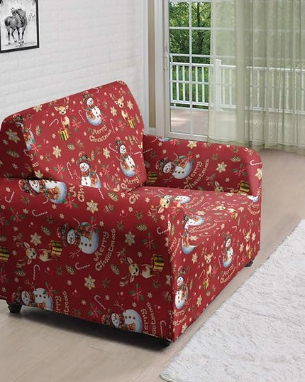 FKELYI Christmas Ornaments Sofa Slipcover Stretch Sofa Couch Cover for Indoor Non-Slip Furniture Protector Washable Sofa Slipcovers S FKELYI