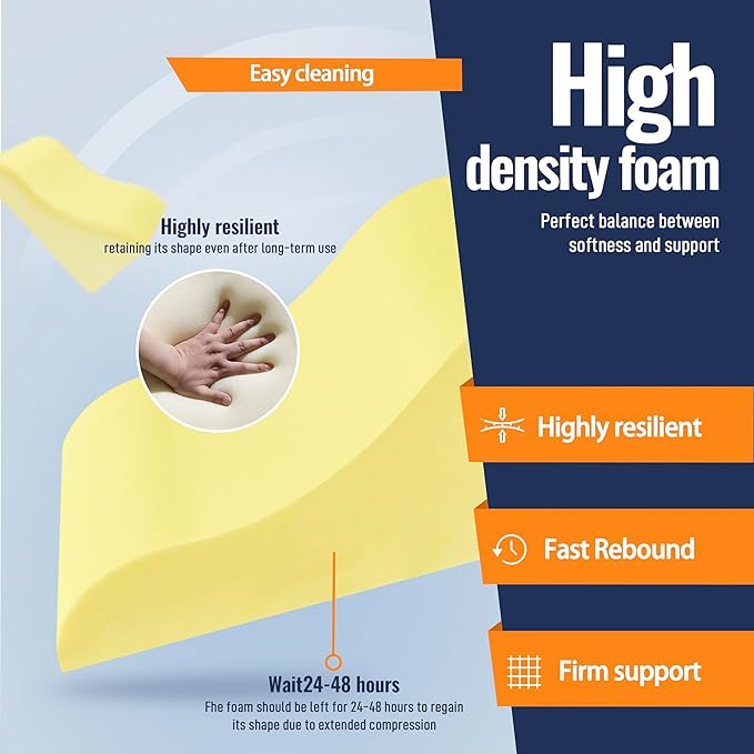 Bed Wedge Pillow, Reading Pillow Adult, Wedge pillow for Sleeping, Back Pillow for Sitting in Bed with Adjustable Roller, Foam Wedge Pillow for Neck, Lumbar, Back, Light Brown, Velvet - LeafyLoom