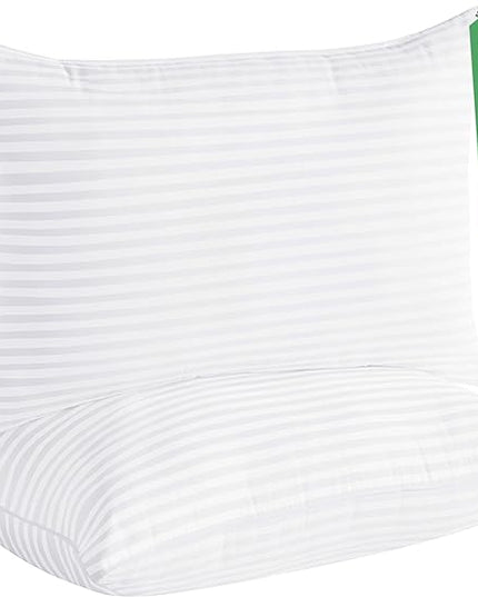 California Design Den 2-Pack Bed Pillows king size set of 2 for Sleeping, Cooling Luxury Hotel Pillows, for Back, Stomach or Side Sleepers - LeafyLoom