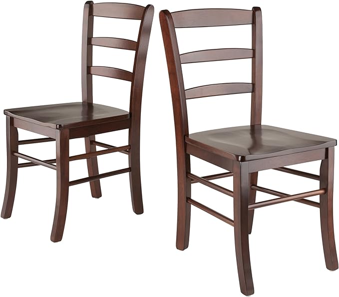 Winsome Wood Benjamin Seating, Foot Rest, Walnut, FURNITURE - LeafyLoom