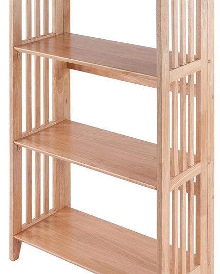 Winsome Wood Mission Shelving, Natural - LeafyLoom
