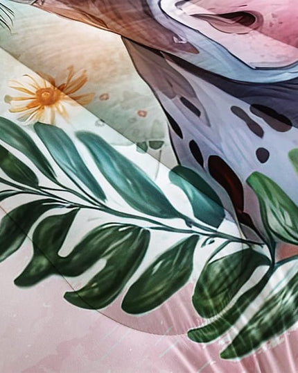 CVHOUSE Kawaii Cow Comforter Sets King for Girls Women,Kawaii Cow Bedding Sets California King Set,Cow Bedspread,Cow Duvet,Cow Bed Set,Cow Quilt Set 3 Pcs 1 Comforter and 2 Pillowcases - LeafyLoom