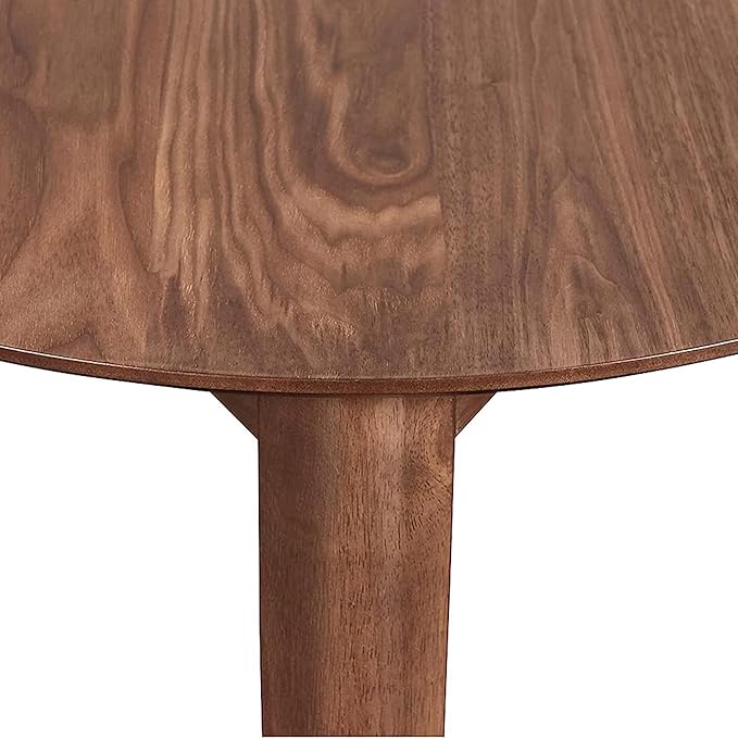 New Classic Furniture Oscar Corner Table, Walnut - LeafyLoom