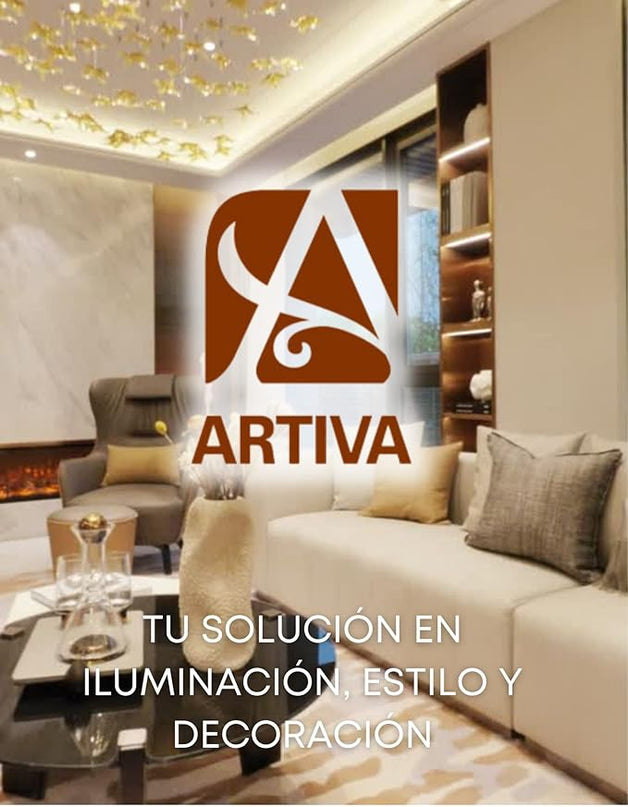 Artiva USA Micah - 5 Arc Floor Lamp w/Dimmer Switch, 360 Degree Rotatable Shades - Bright & Attractive, Brushed Steel - LeafyLoom