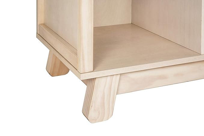 Babyletto Hudson Cubby Bookcase in Washed Natural - LeafyLoom