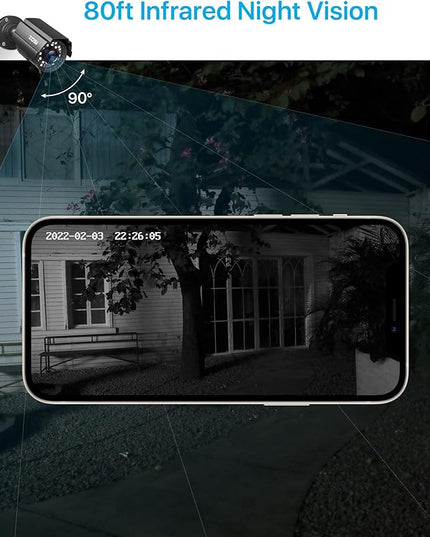 ZOSI 1080P CCTV Camera Outdoor Indoor Hybrid 4 in 1 HD TVI/CVI/AHD/CVBS Home Security Cameras System,Night Vision,Waterproof Metal Housing Bullet Cam For 960H,720P,1080P,5MP,4K analog Surveillance DVR ZOSI