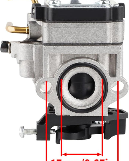 RY38BP 38cc Carburetor for Ryobi 308054129 RY38BP 175 MPH 760 CFM 38cc Gas Backpack Leaf Blower - LeafyLoom