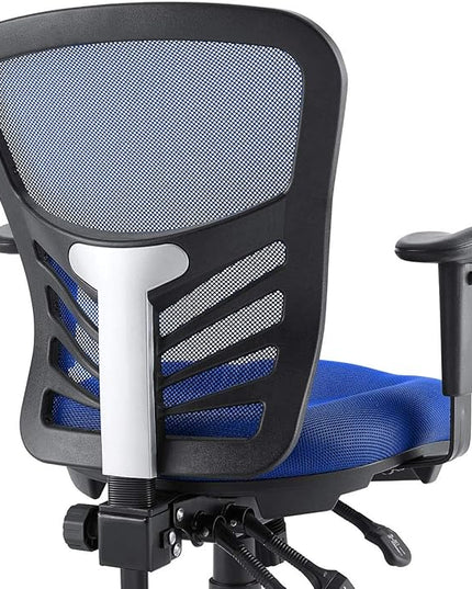 Modway EEI-757 Articulate Ergonomic Mesh Office Chair in Blue - LeafyLoom