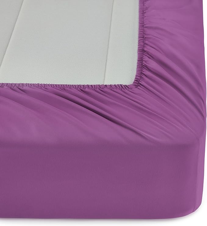 Amazon Basics 5 Piece Microfiber Kid's Bed-in-a-Bag Bedding Set, Toddler, Floral - LeafyLoom