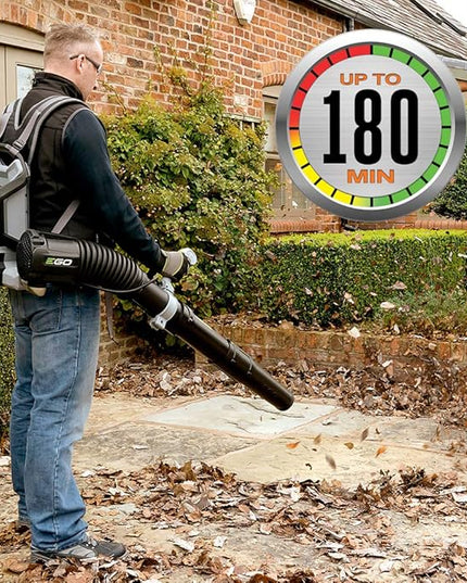 EGO Power+ LB6003 600 CFM Variable-Speed 56-Volt Cordless Leaf Blower 7.5Ah Battery and Charger Included - LeafyLoom
