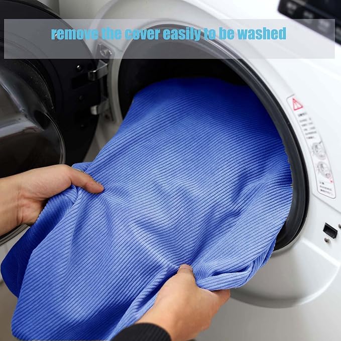 Bean Bag Chair Cover (No Filler) Stuffed Animal Storage Bean Bag Cover Pets Dogs/Cats Lazy Beds. Washable Ultra Soft Corduroy Stuffed for Organizing Plush Toys or Textile, Sack Bean Bag - LeafyLoom