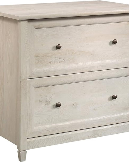 Sauder Edge Water Lateral File, Chalked Chestnut finish - LeafyLoom