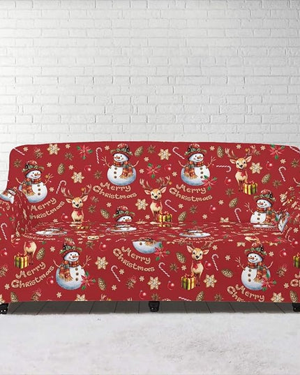 FKELYI Christmas Ornaments Sofa Slipcover Stretch Sofa Couch Cover for Indoor Non-Slip Furniture Protector Washable Sofa Slipcovers XL FKELYI