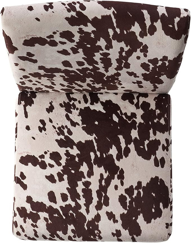Christopher Knight Home Kassi Fabric Accent Chairs, 2-Pcs Set, Milk Cow - LeafyLoom