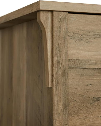 Bush SAF132RCP-03 Salinas 2-Drawer Lateral File Cabinet, Letter/Legal, Reclaimed Pine, 31.73-Inch - LeafyLoom