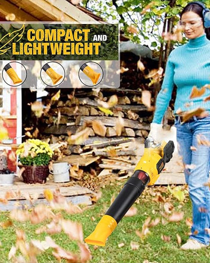 Flat Nozzle for DeWalt 60V MAX Flexvolt Leaf Blower Flat, Work for DeWalt DCBL772X1 & DCBL772B & DCMBA572(1 Pack, no Tool) - LeafyLoom