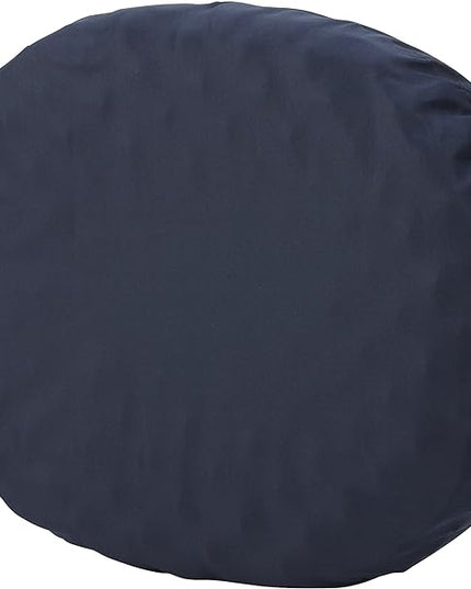 DMI Convoluted Foam Ring Donut Seat Cushion Pillow for Back Pain, Hemorrhoids and After Childbirth, 18 inch, Navy - LeafyLoom