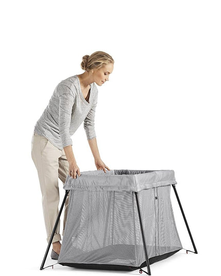 BabyBjörn Travel Crib Light - Black (040280US), One size - LeafyLoom