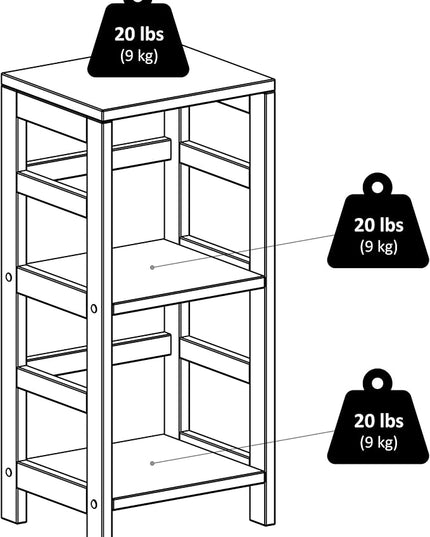 Winsome Leo Model Name Shelving, Tall, Espresso - LeafyLoom