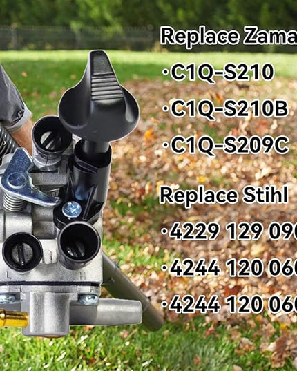 Carburetor Compatible with Stihl BR350 BR350Z BR430 BR450 SR430 SR450 Backpack Blower Replace# 4244 120 0606, Carb Repair Kit Compatible with Zama C1Q-S210 C1Q-S210B C1Q-S209C - LeafyLoom