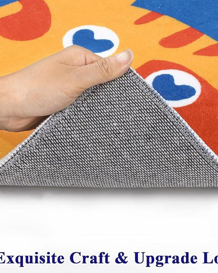 HiiARug 12pcs Carpet Squares for Classroom 18x18 Carpet Spots for Classroom Sitting Floor Seats for Kids Sit Spots for Classroom Kindergarden Playroom Decor Preschool Floor Dots for Classroom - LeafyLoom