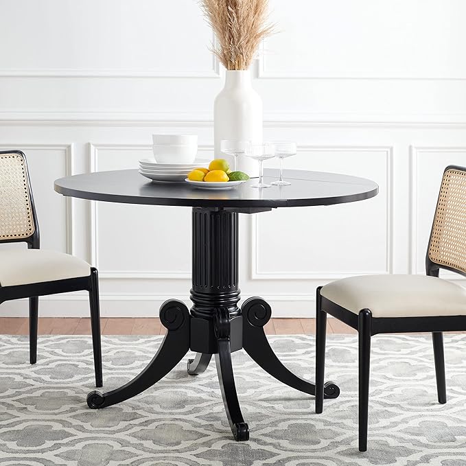 Safavieh Home Collection DTB1000 Table, Black - LeafyLoom