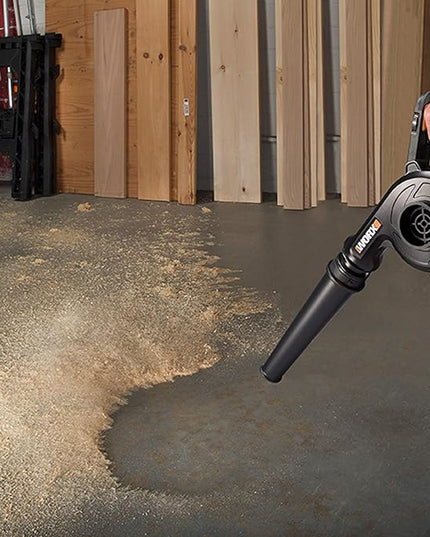 Worx 20V Cordless Shop Blower Power Share (Tool Only) - WX094L.9 - LeafyLoom