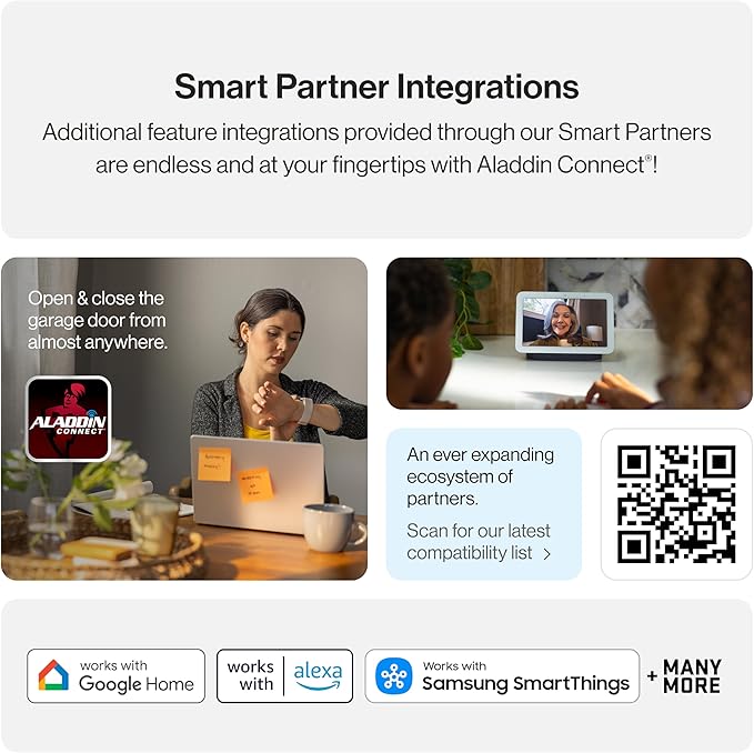 Genie QuietLift Connect – WiFi Smart Garage Door Opener with Added Wireless Keypad, ¾ HPC Smart Belt Drive – Compatible with Alexa and Google Assistant, Model 3053-TKV GENIE