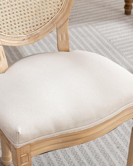 NicBex Haerin-SD-00124-LWJ Dining Chairs, 23"x19.3"x37.8", Beige - LeafyLoom