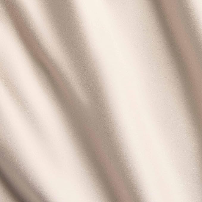 Broklinen Luxury Sateen 4 Piece Sheet Set - 100% Cotton, California King Size in Pebble Grey - 1 Fitted Sheet, 1 Flat Sheet, 2 Pillowcases | Best Luxury Sheets - LeafyLoom