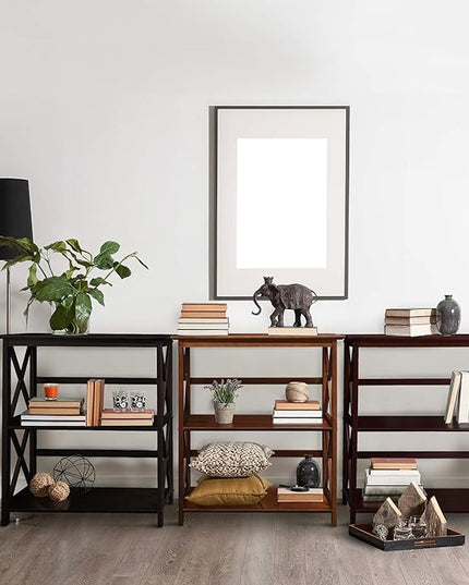 Casual Home Shelf Bookcase - LeafyLoom