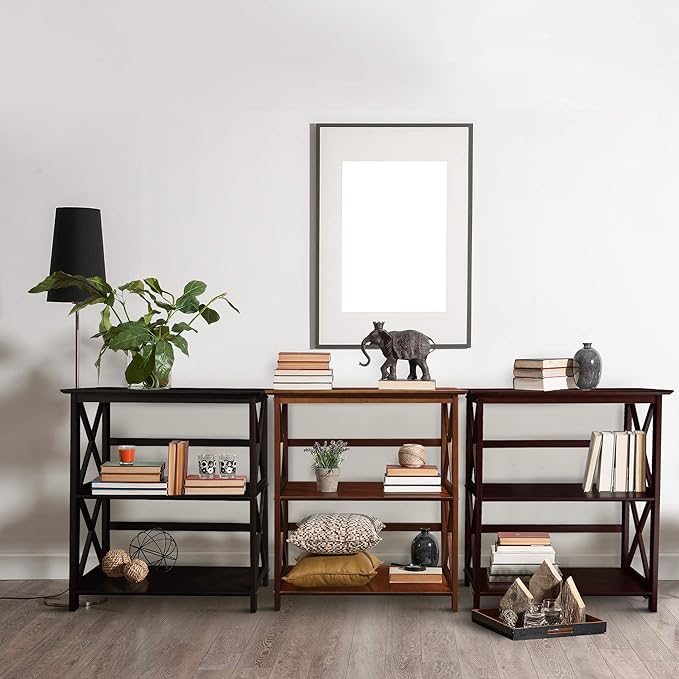 Casual Home Shelf Bookcase - LeafyLoom