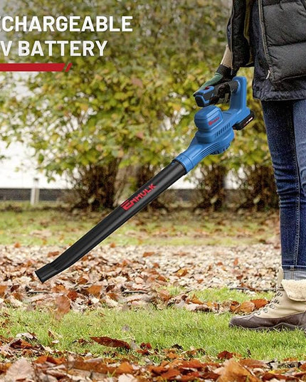 20V 160MPH Cordless Leaf Blower with Battery, Charger & Adjustable Tubes - Portable, Lightweight for Cleaning Leaf, Dust, Debris - LeafyLoom