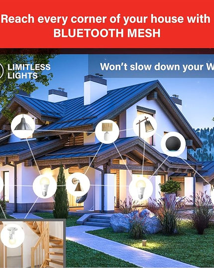 Sengled Alexa Light Bulb 75W Equivalent, Smart Light Bulbs Bluetooth Mesh 1050 LM, Smart Bulbs That Work with Alexa Only 2700K, High Brightness, Soft White A19 Dimmable Bulb, No Hub Required, 4 Pack Sengled
