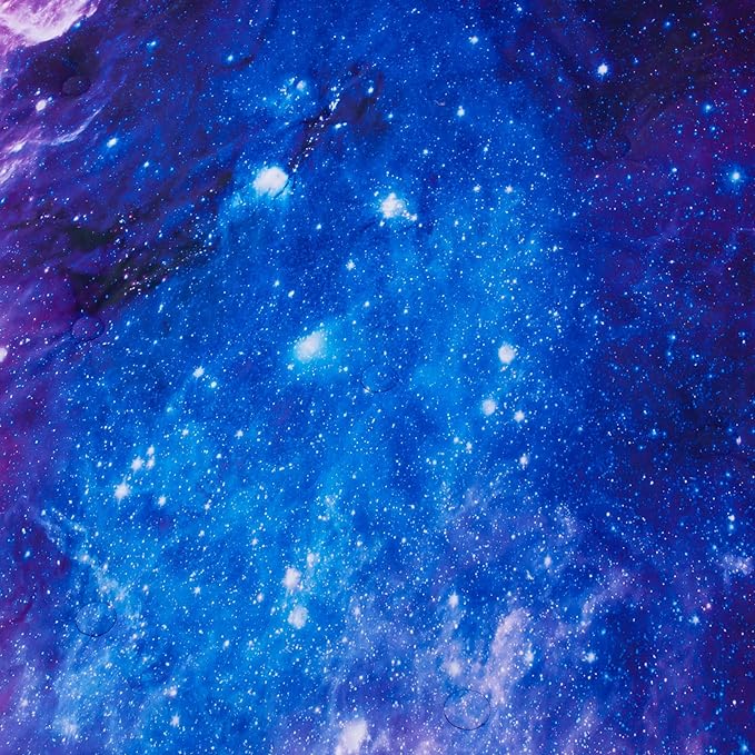 NINENINE King Size Comforter Purple Bed Set for Teen Kids Girls Galaxy Bedding Sets Printed with 1 Comforter 2Pillowcases…… - LeafyLoom