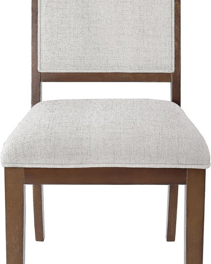 HomePop Classic Parsons Dining Chairs, Neutral Textured Solid (Set of 2) - LeafyLoom