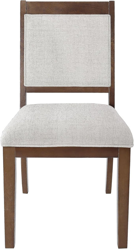 HomePop Classic Parsons Dining Chairs, Neutral Textured Solid (Set of 2) - LeafyLoom