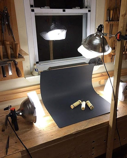 Simple Deluxe Clamp Lamp Light Socket with 8.5 Inch Aluminum Reflector, Suit for Max 150 Watt Lamp (No Bulb Included) with 18/2-Gauge 6 Feet Cord, Silver, 2 Pack - LeafyLoom