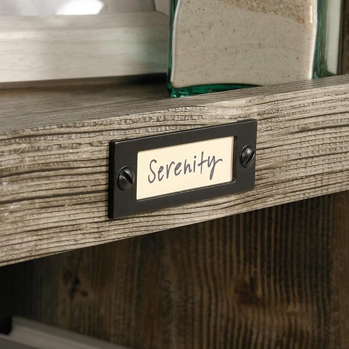 Sauder Granite Trace Bookcase/ Book Shelf, Rustic Cedar finish - LeafyLoom