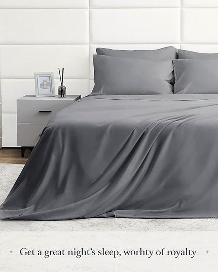 BELADOR Silky Soft Twin XL Sheet Set - Luxury Bed Sheets for Twin XL Size Bed, Secure-Fit Deep Pocket Sheets with Elastic, Breathable Hotel Sheets and Pillowcase Set, Wrinkle Free Oeko-Tex Sheets - LeafyLoom