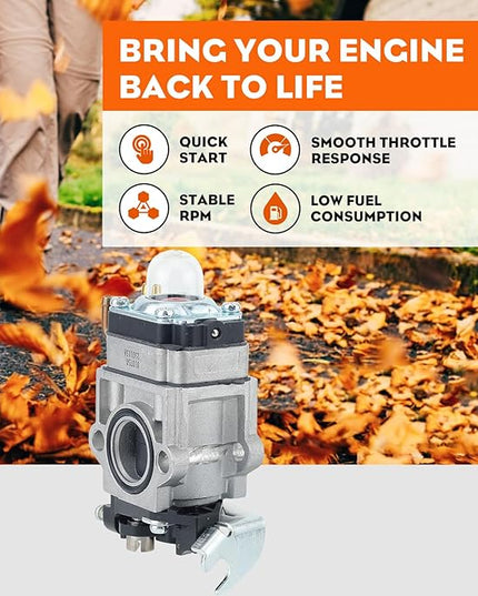 Hipa PB-755ST Carburetor for Echo PB755ST PB 755ST PB-755H PB-755T PB-755SH PB-651H PB-651T PB-751T PB-751H Shindaiwa EB633RT Backpack Blower Replace A021000812 WYK-192 WYK-192-1 - LeafyLoom